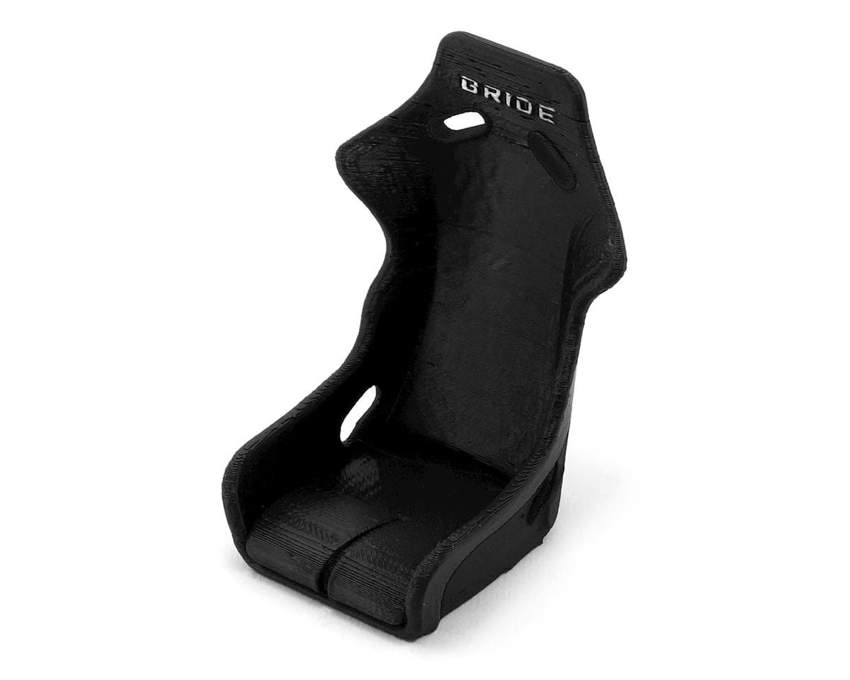 Exclusive RC Bride Vios Lowmax Bucket Seat (Black) (Miniature Scale Accessory)