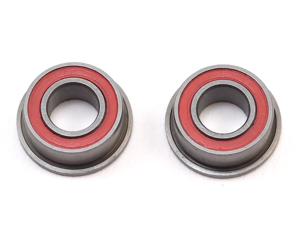 Schumacher 5x10x4mm Red Seal Flanged Ball Bearing (2)