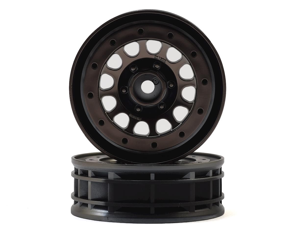 Traxxas Method 105 1.9" Beadlock Wheels (Black Chrome) (2)
