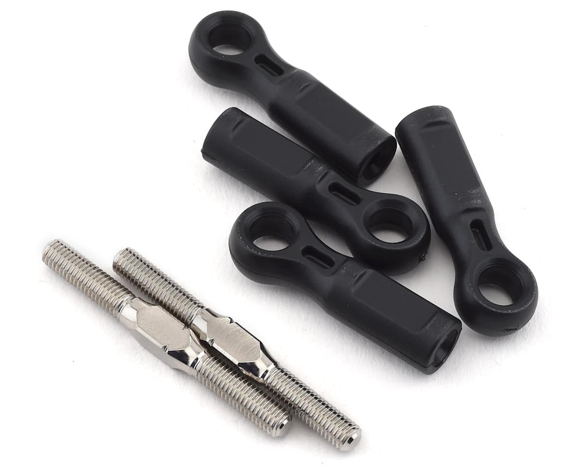 Team Losi Racing 4.5x45mm 8IGHT-X Turnbuckle w/Rod Ends (2)