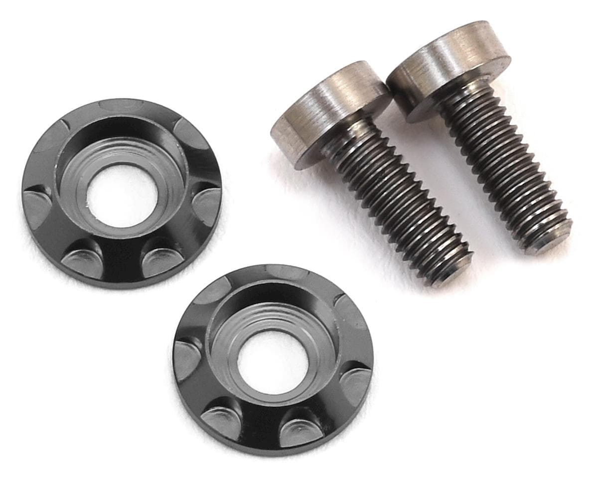 175RC 3x8mm Titanium "High Load" Motor Screws (Grey)