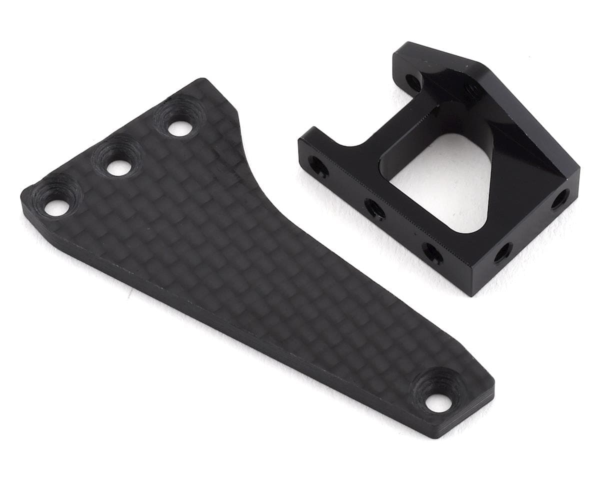 HB Racing D4 Evo3 Carbon Fiber Servo Mount Set