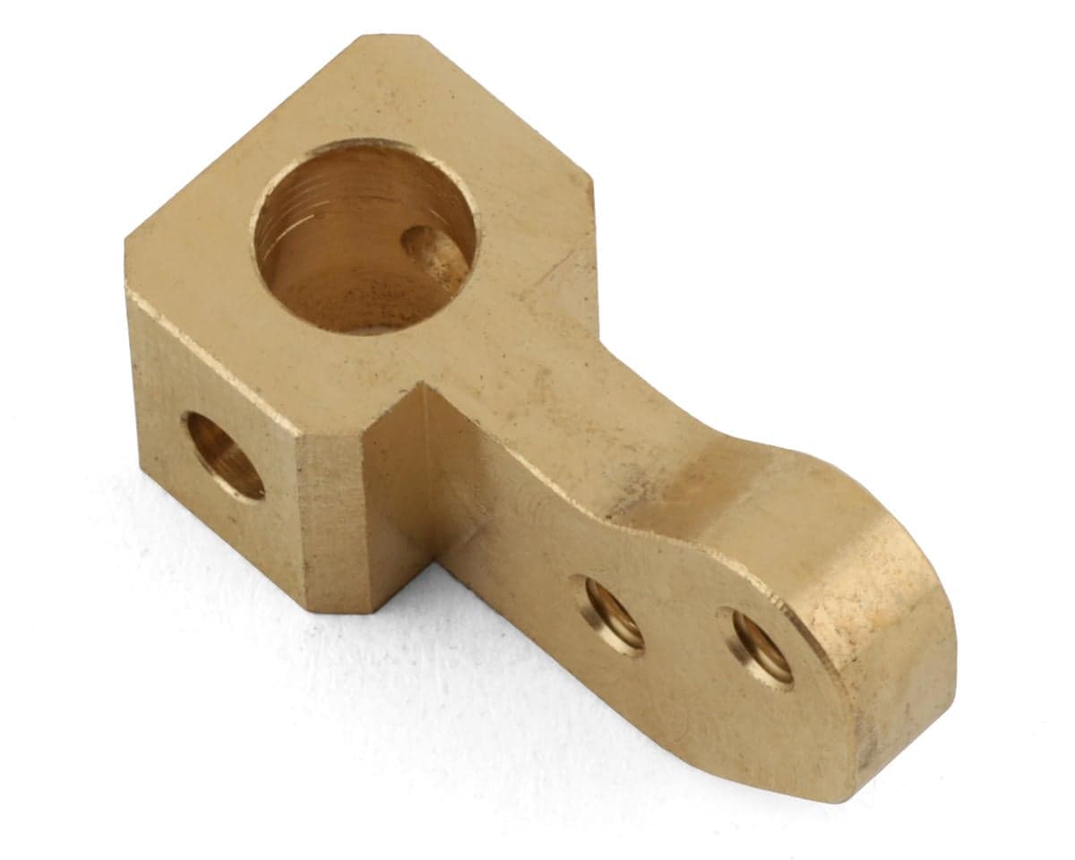 Custom Works Enforcer 7 Brass Steering Block (0.5oz)