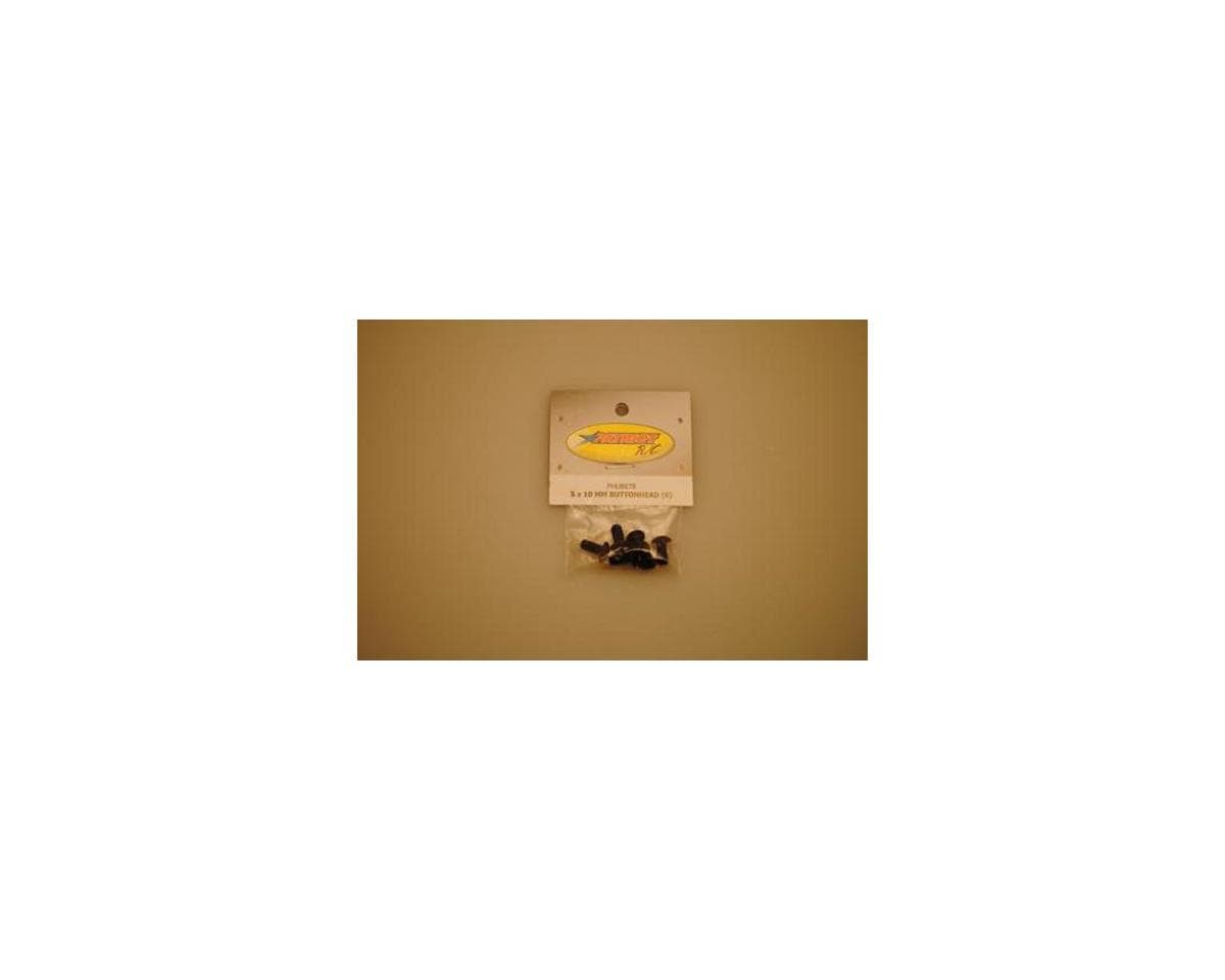 Patriot Hobbies Unlimited 5x10mm Button Head Screws (6)