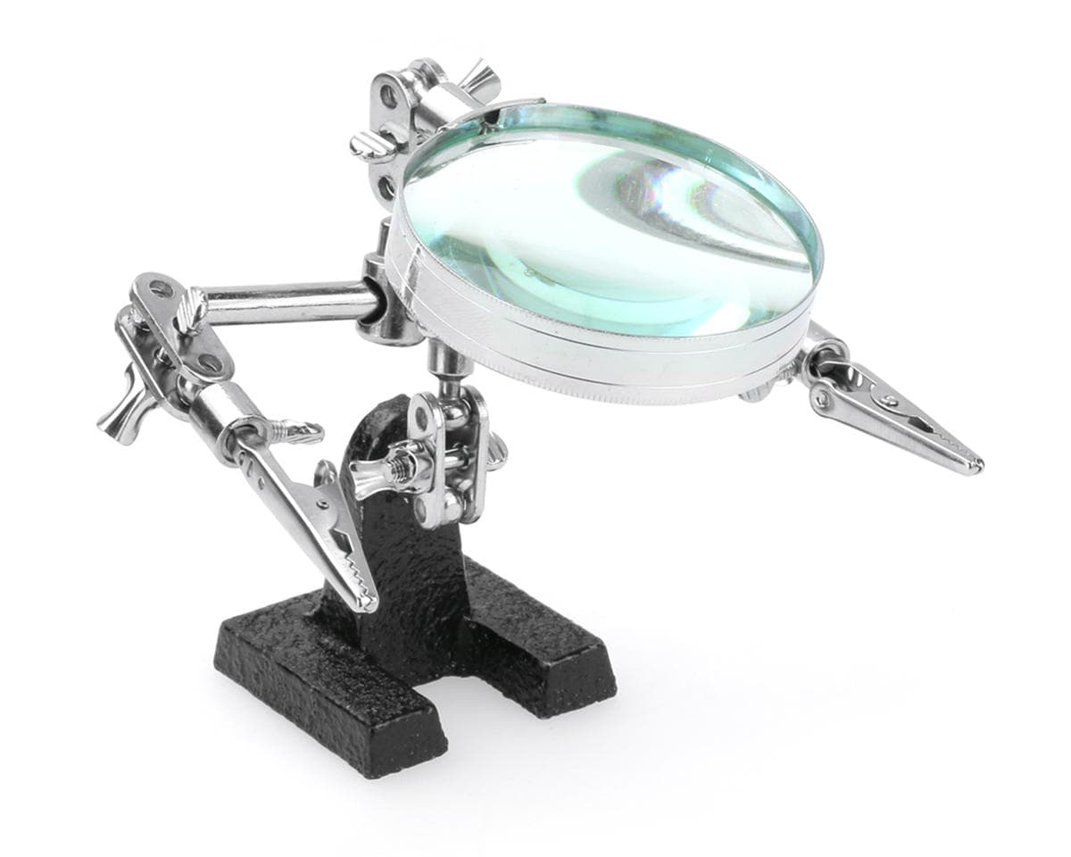 Enkay Helping Hands Stand w/Adjustable Arms & Magnifier
