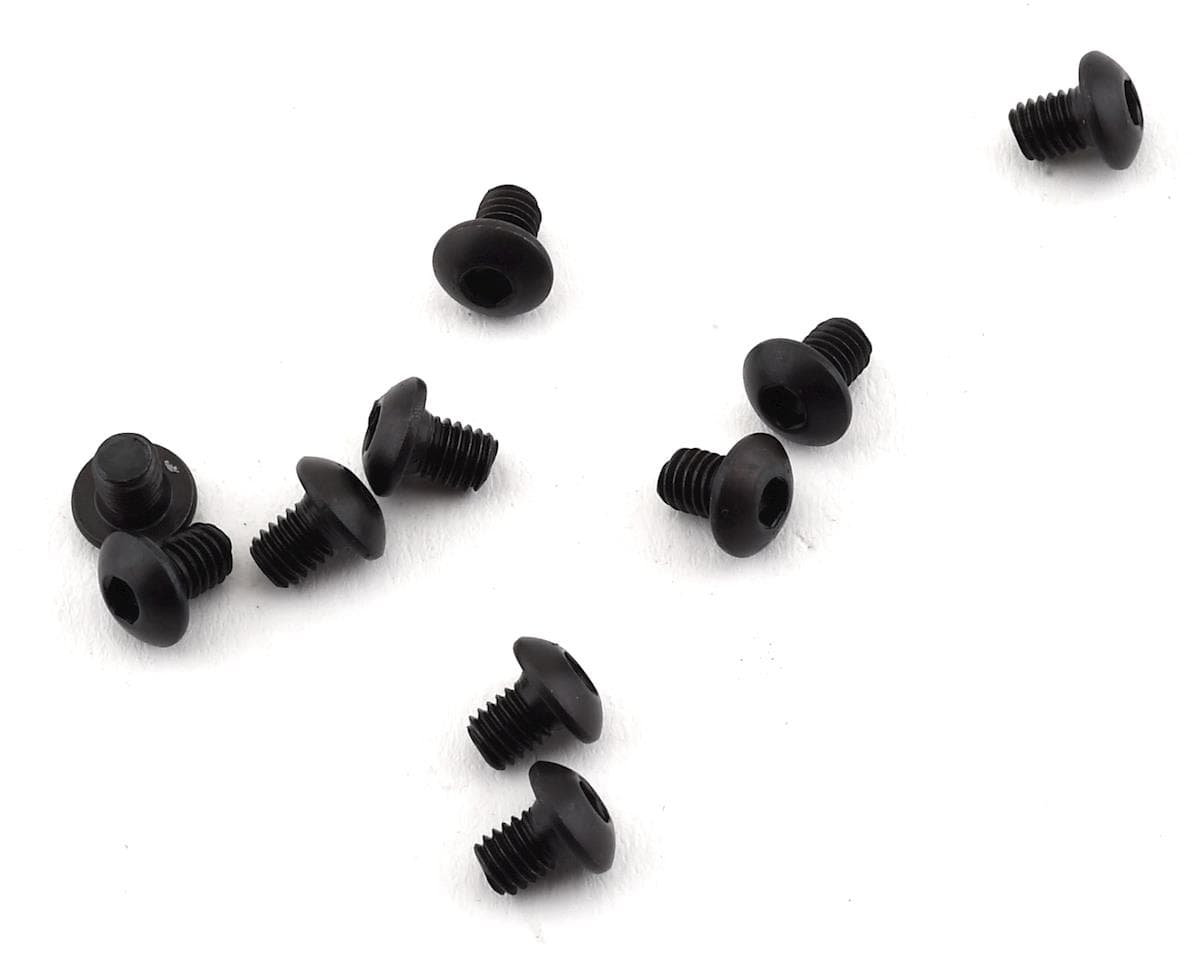 Team Losi Racing 3x4mm Button Head Hex Screws (10)