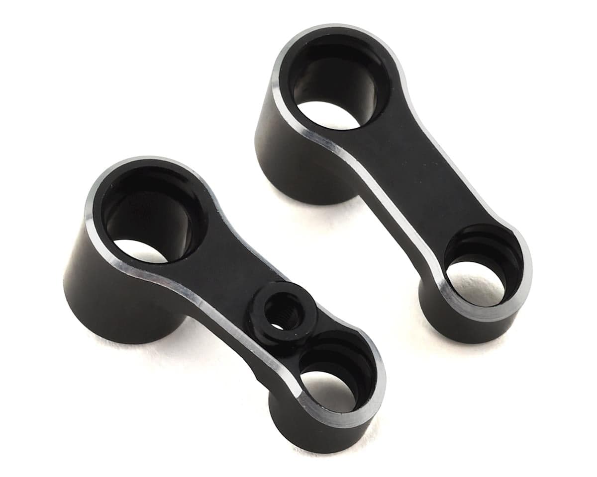 Team Losi Racing 22 5.0 Aluminum Bell Crank Set (Black) (2)