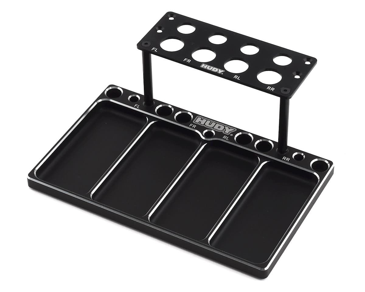 Hudy On-Road Diff & Shocks Aluminum Tray