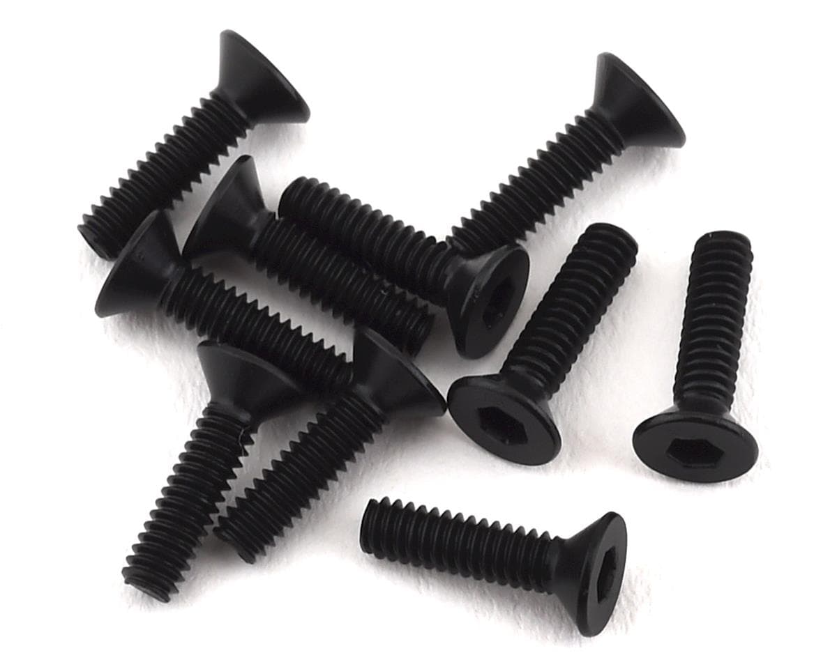 Redcat 2x8mm Flat Head Hex Screw (10)