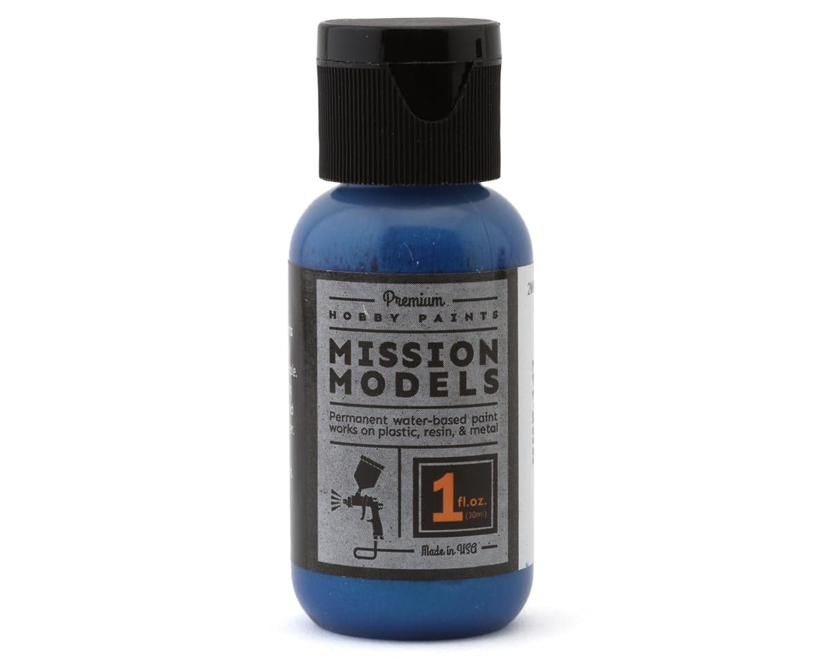 Mission Models Pearl Deep Blue Acrylic Hobby Paint (1oz)