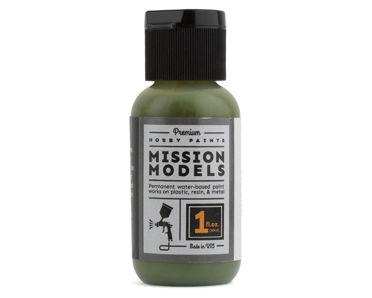 Mission Models Green Zinc Chromate Acrylic Hobby Paint (1oz)