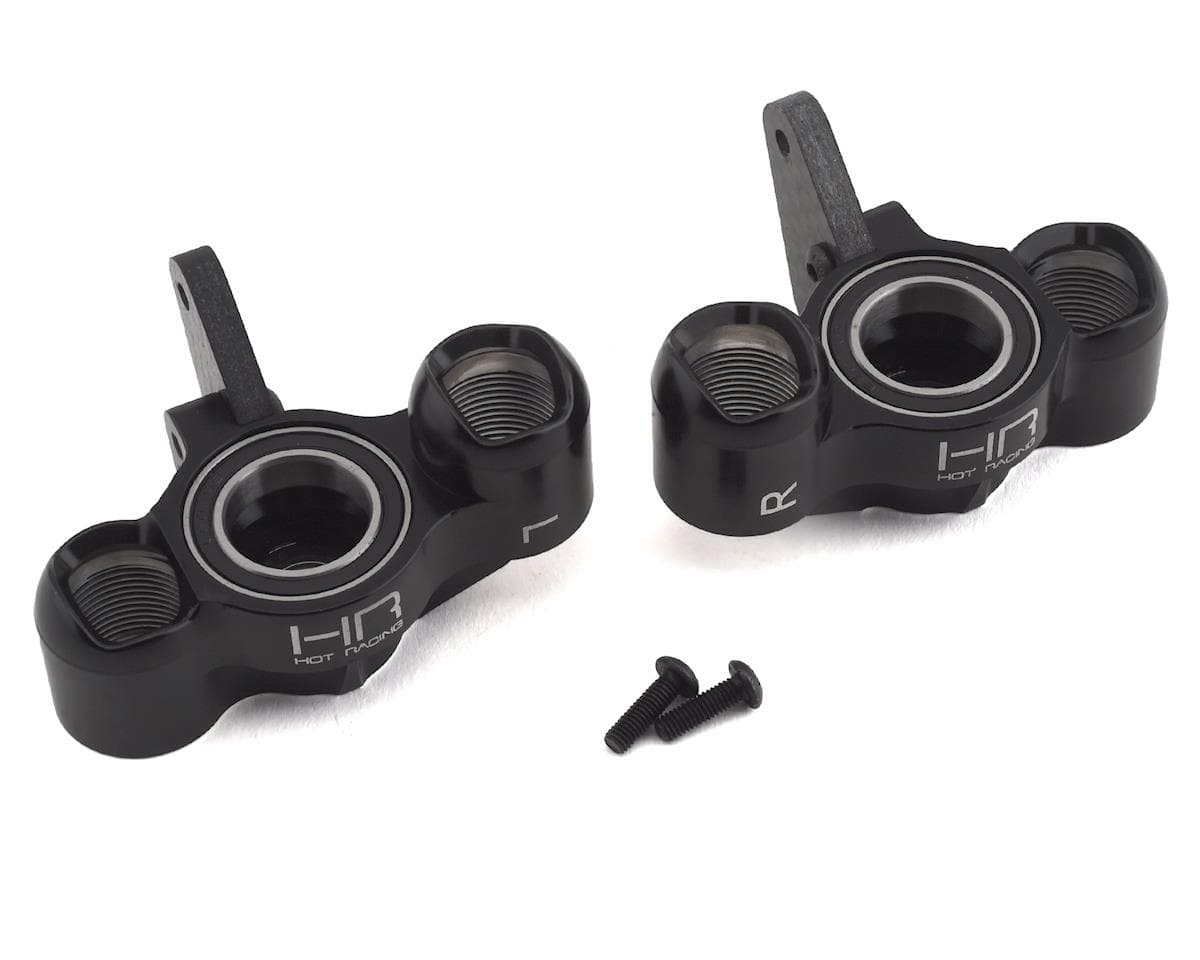 Hot Racing Arrma Aluminum "HD Bearings" Axle Carriers (Black) (Legacy)