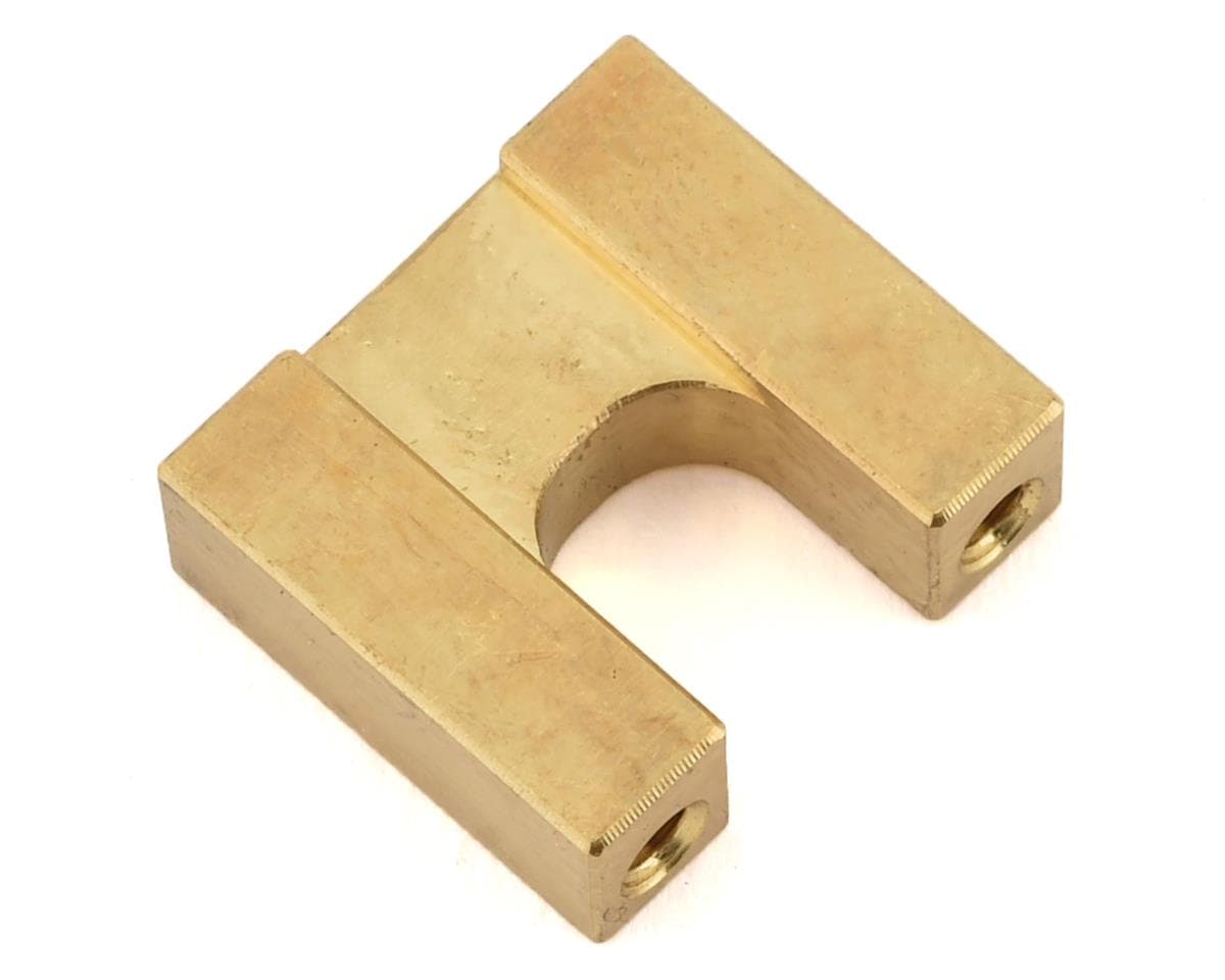 Custom Works Brass Low Profile Servo Mount
