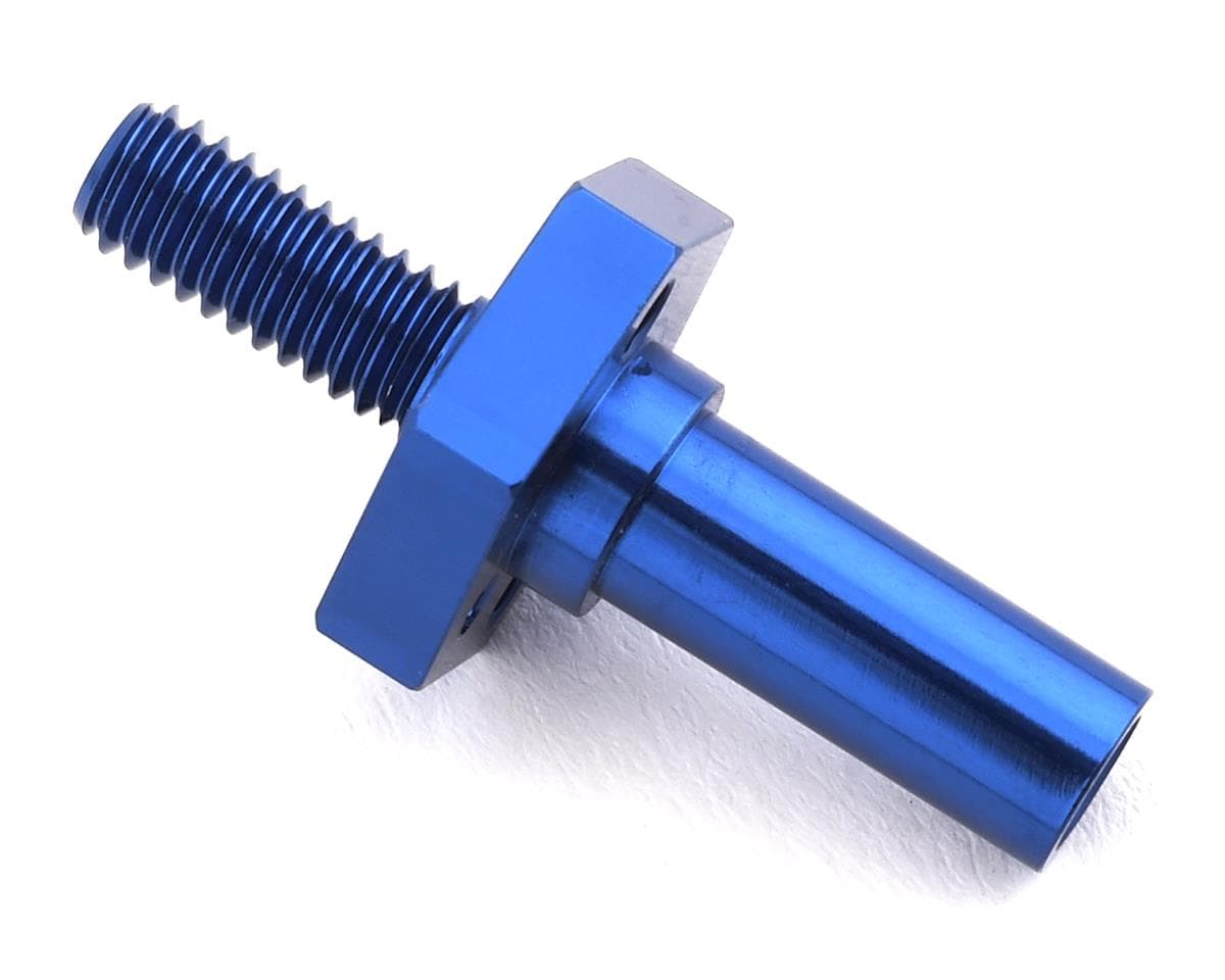Custom Works Outlaw 4 Aluminum 12mm Hex Front Axle (+5mm Offset)