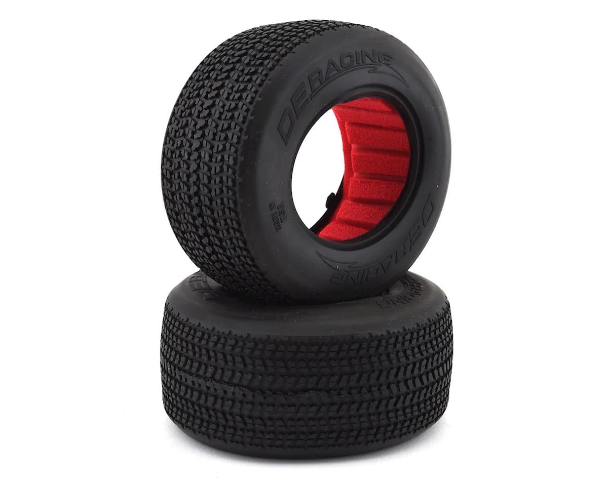 DE Racing G6T Grooved SC 2.2/3.0" Short Course Racing Truck Tires (2) (D40)