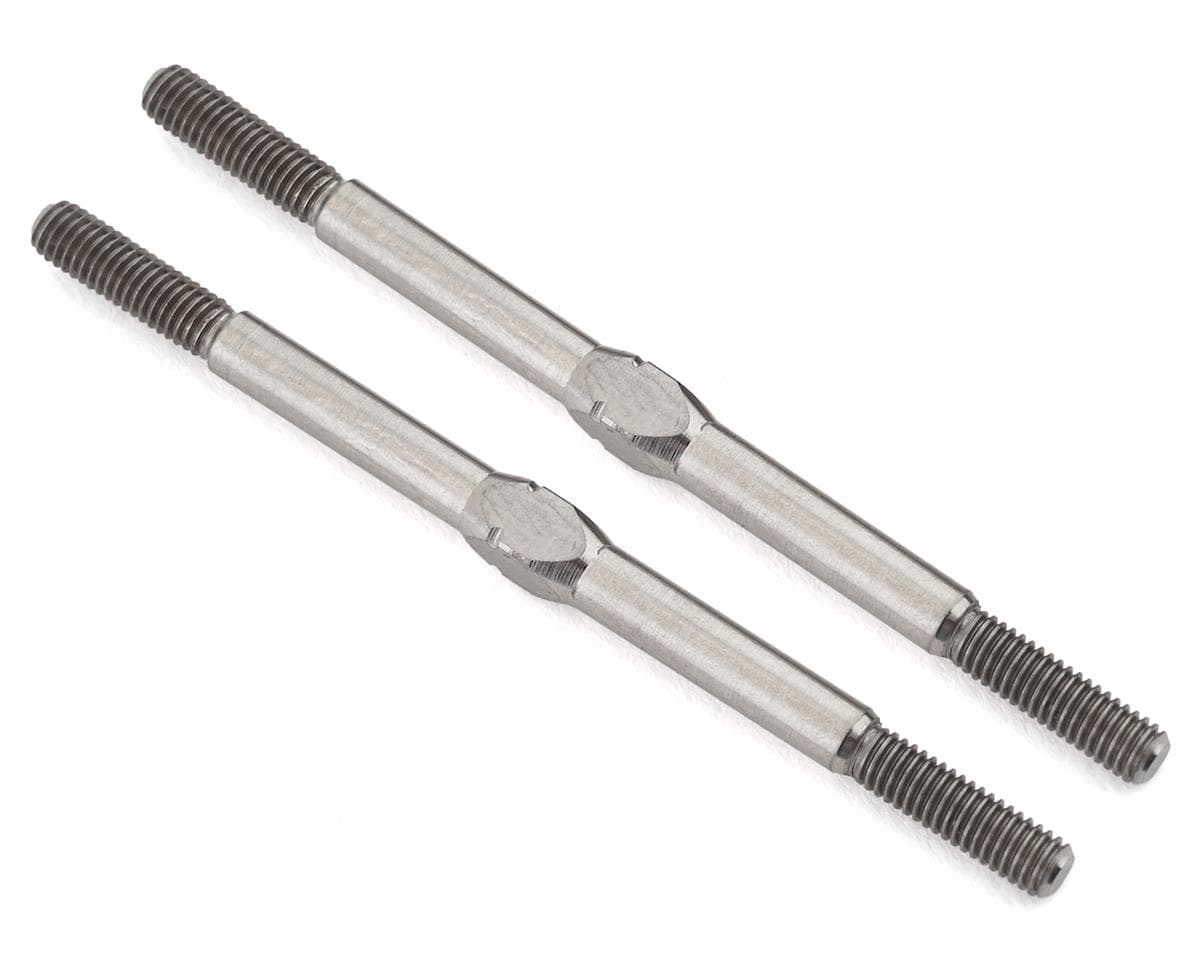 Schumacher Titanium Turnbuckle (Silver) (2) (56mm)