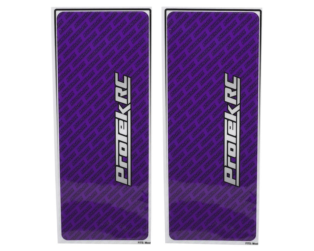 ProTek RC Universal Chassis Protective Sheet (Purple) (2) (12.5x33.5cm)