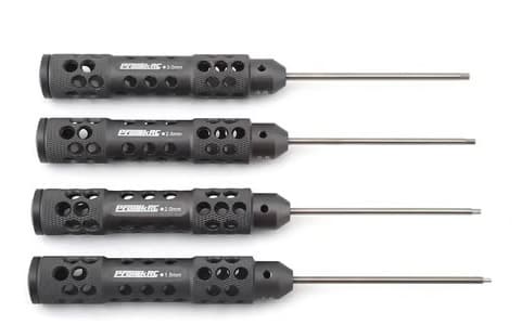ProTek RC "TruTorque SL" Metric Hex Driver Set (4) (1.5mm, 2.0mm, 2.5mm, 3.0mm)